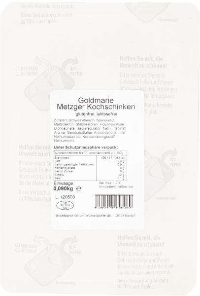 Goldmarie Metzger Kochschinken
