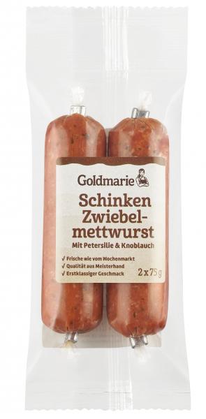 Goldmarie Schinkenzwiebelmettwurst