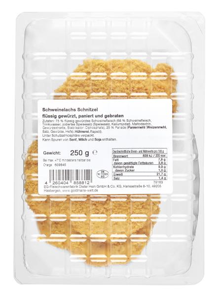 Goldmarie Schweinelachs-Schnitzel