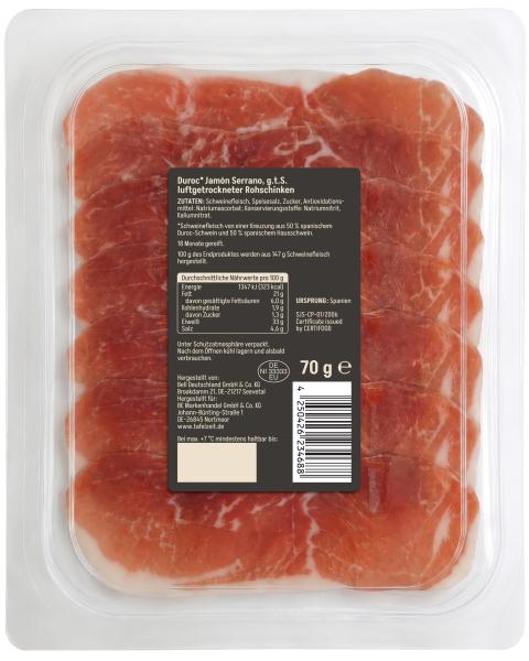 Tafelzeit Jamon Serrano Duroc Gran Reserva