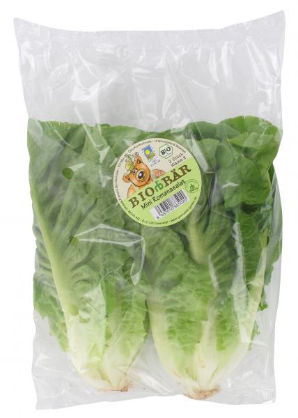 Bio Salatherzen Mini Romana