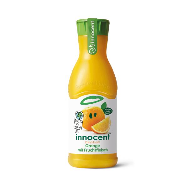 Innocent Orange mit Fruchtfleisch Direktsaft (Einweg)
