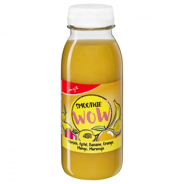 Jeden Tag Smoothie Wow Pfirsich, Apfel, Banane, Orange, Mango, Maracuja
