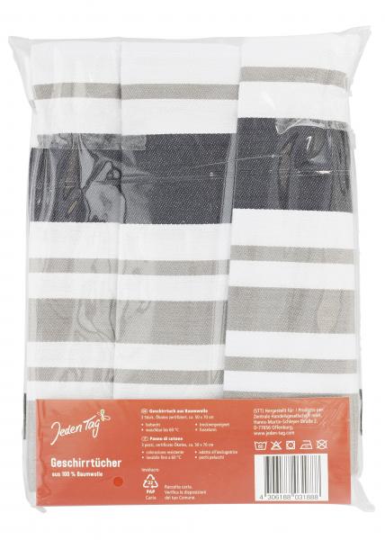 Jeden Tag Geschirrtücher 3er Packung