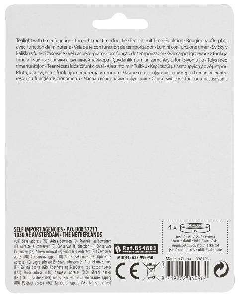 Koopmann Teelichte-Set mit Timer