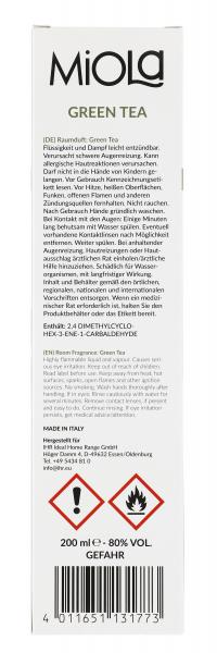 Miola Raumduft Green Tea