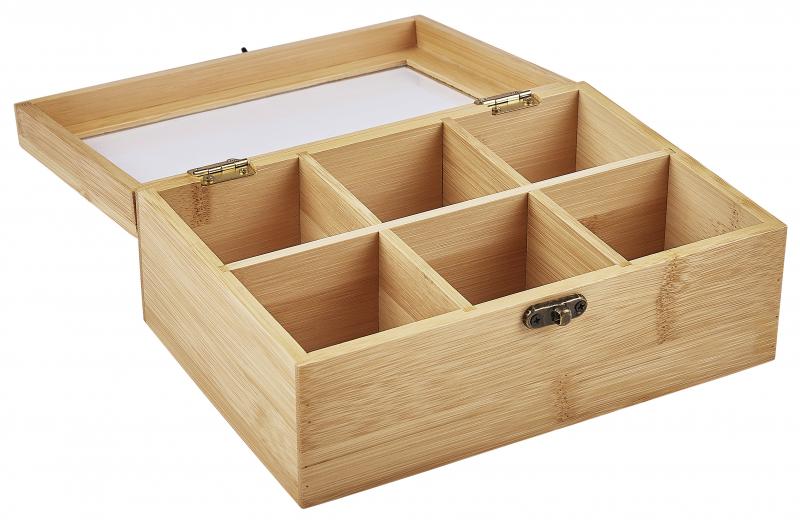 Like Tee-Box mit 6 Fächern