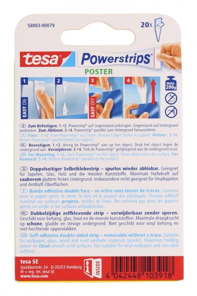Tesa Powerstrips Poster