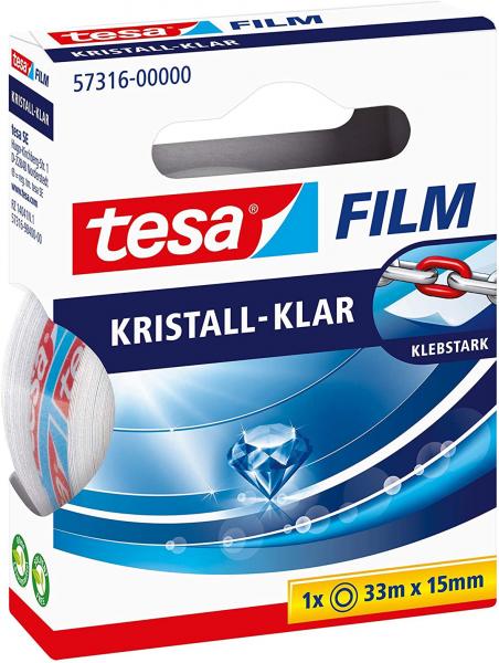 tesa Film kristall-klar, 33m x 15mm