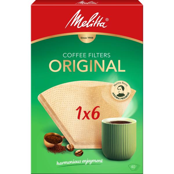 Melitta Filtertüten Original 1x6