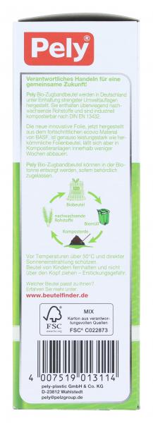 Pely Bio-Zugbandbeutel kompostierbar 35 Liter