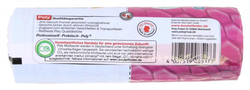 Pely Zugband-Müllbeutel Anti Geruch extra lang 60 Liter