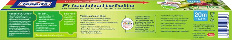 Toppits Frischhaltefolie