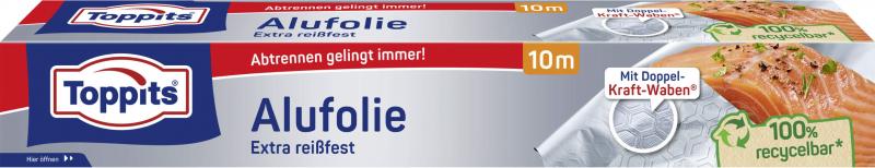 Toppits Alufolie extra reißfest