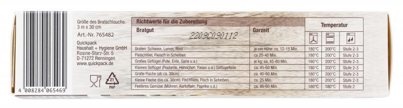 Quickpack Bratschlauch