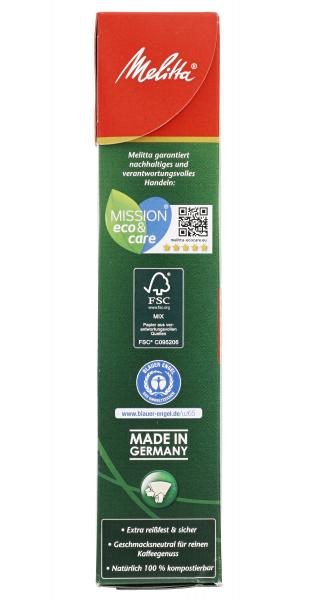 Melitta Filtertüten Naturbraun 1x4 - 80 Stück