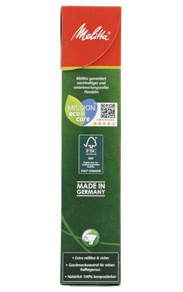 Melitta Filtertüten Weiß 1x4