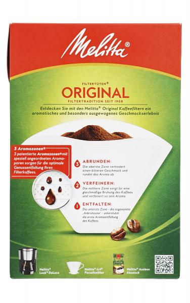 Melitta Filtertüten Weiß 1x4