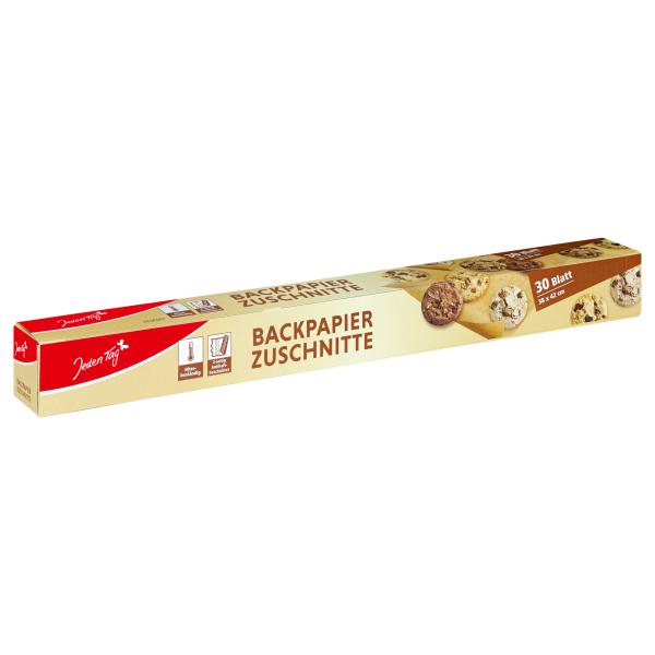 Jeden Tag Backpapier-Zuschnitte