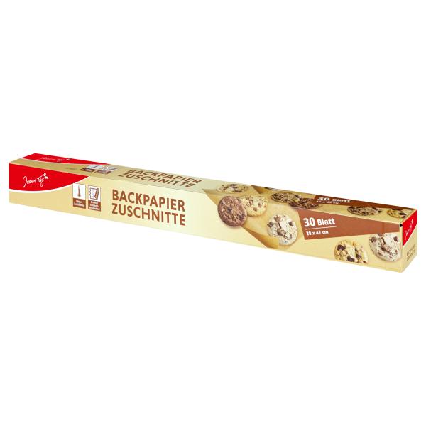 Jeden Tag Backpapier-Zuschnitte
