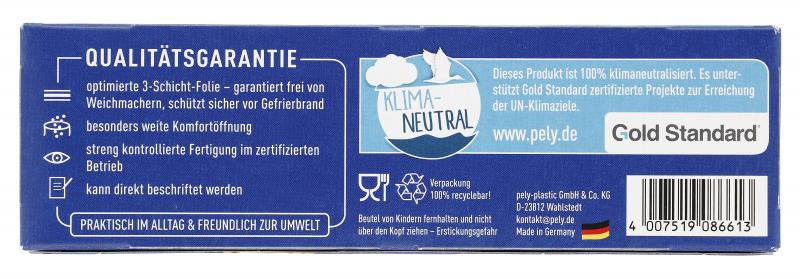 Pely Gefrierbeutel 1 Liter