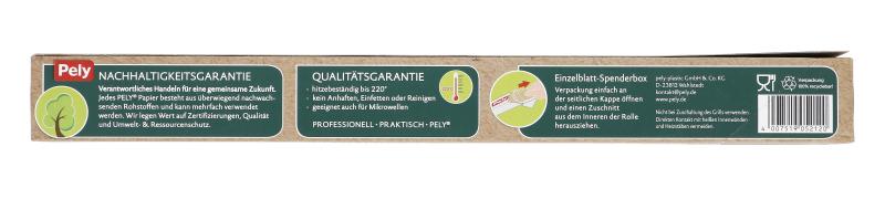 Pely Backpapier Zuschnitte Back & Snack