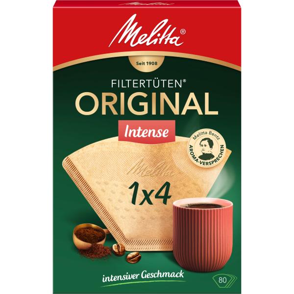 Melitta Filtertüten Gourmet Intense Filter 1x4