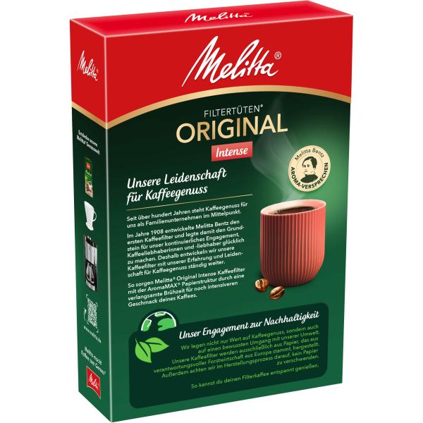 Melitta Filtertüten Gourmet Intense Filter 1x4