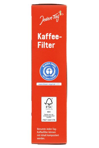 Jeden Tag Kaffeefilter Größe 2