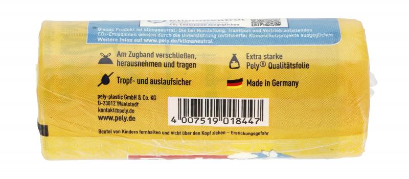 Pely Zugband-Müllbeutel extra stark 35 Liter