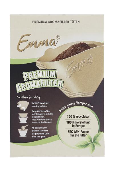 Emma Premium Aromafilter Größe 4