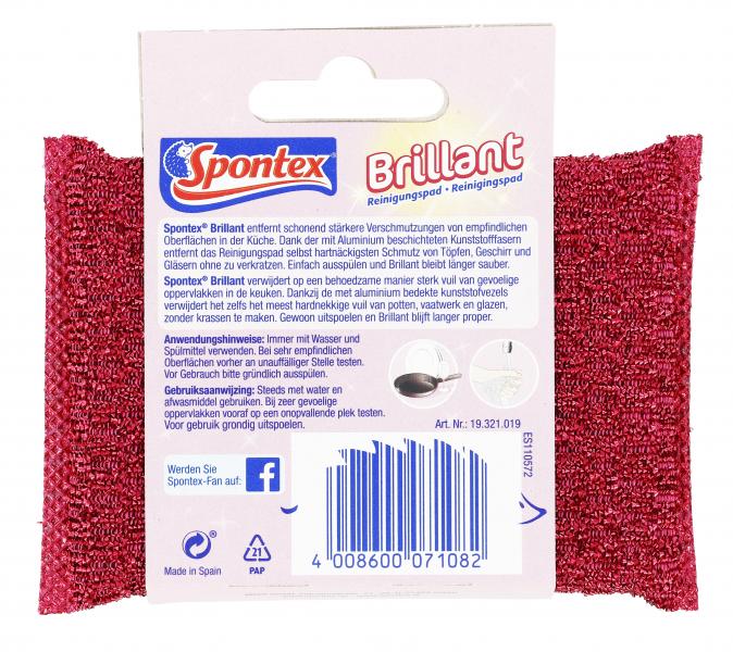 Spontex Brillant Reinigungspad