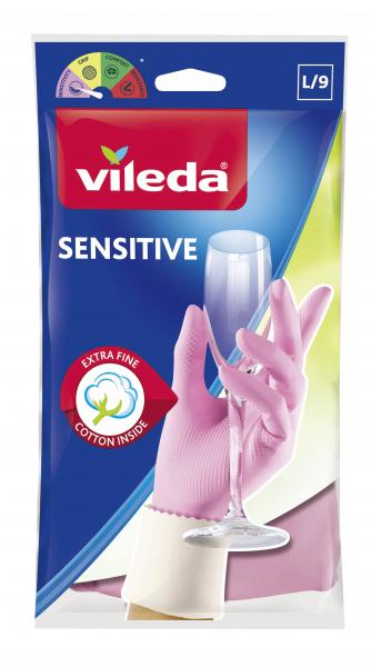 Vileda Sensitive Handschuhe Gr. L /9