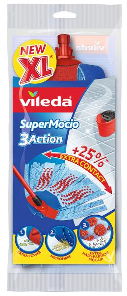 Vileda Supermocio 3Action XL Wischmop Ersatz