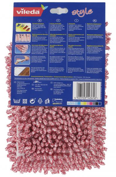 Vileda Style Microfibre Ersatz-Wischbezug