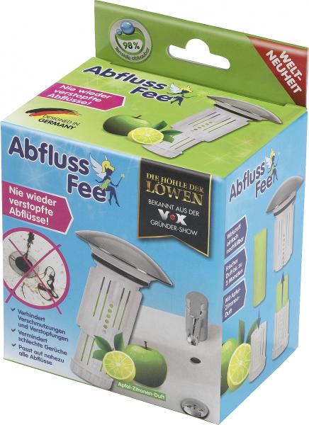Abfluss-Fee Verschlussstopfen Apfel-Zitronen-Duft