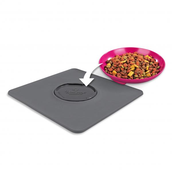 Yummynator Futternapf mit Platzmatte  Gr. S