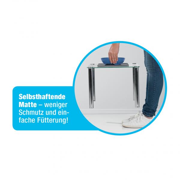 Yummynator Futternapf mit Platzmatte Gr. M