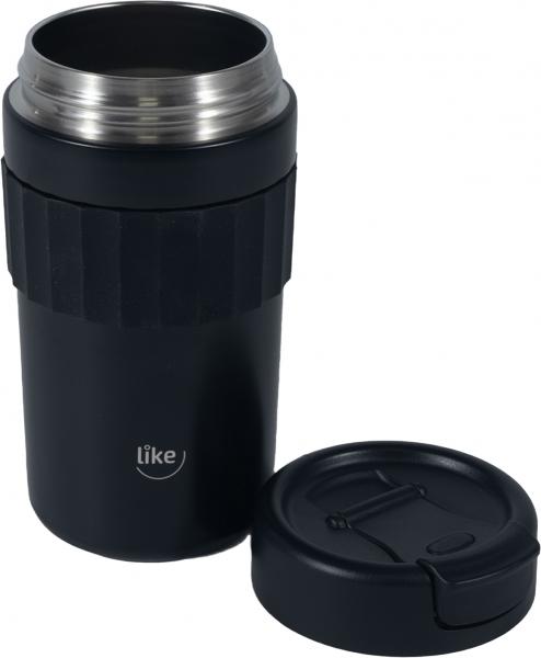 Like ToGo Isolierbecher 450ml schwarz