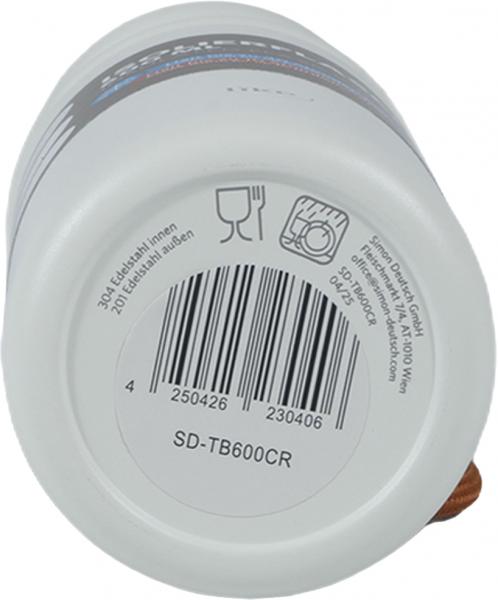 Like ToGo Isolierflasche 600ml mit Becher creme