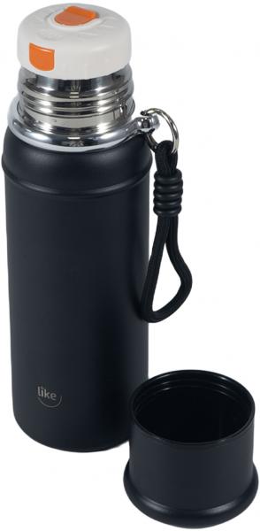 Like ToGo Isolierflasche 600ml mit Becher schwarz