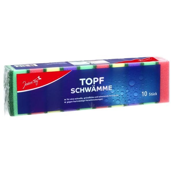 Jeden Tag Topfschwämme