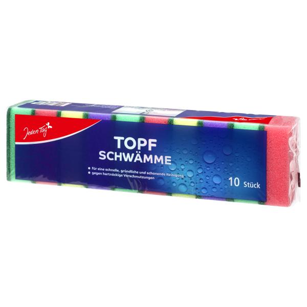 Jeden Tag Topfschwämme