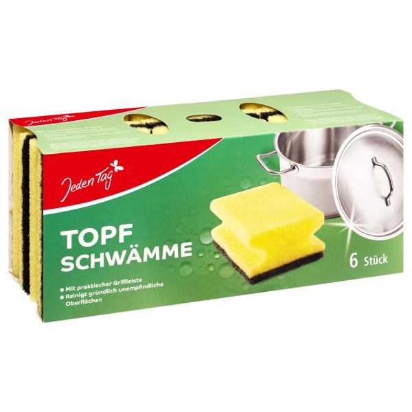Jeden Tag Topfschwämme