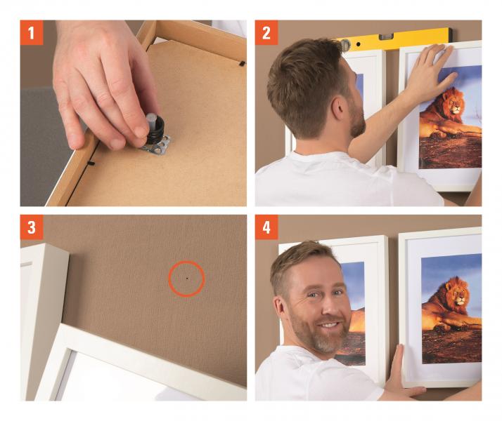 Drillstamp Bohrhilfe 2er Set schwarz