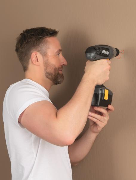 Drillstamp Bohrhilfe 2er Set schwarz