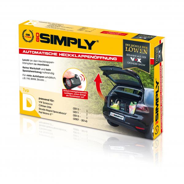 Go Simply Heckklappenöffner Typ D