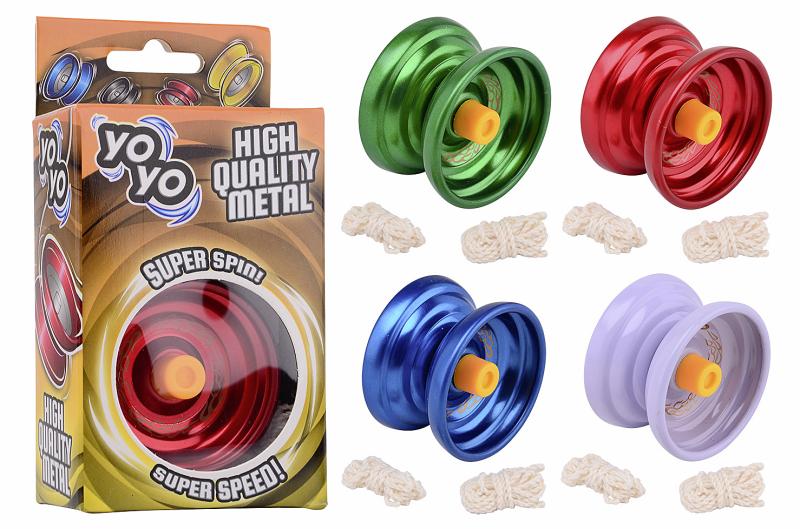 Freilauf Stahl YoYo mit Ersatzfaden