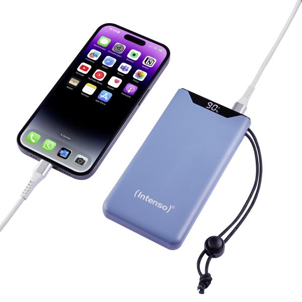 Intenso Powerbank F10000 blau 10.000 mAh