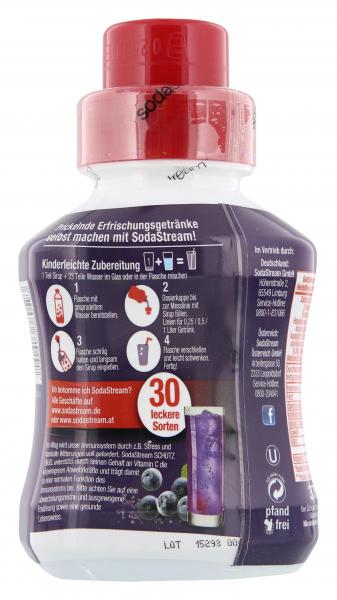 Soda Stream Getränkesirup Schutzengel Heidelbeere 